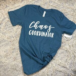 Katydid Chaos Coordinator Graphic Tee Size S NEW